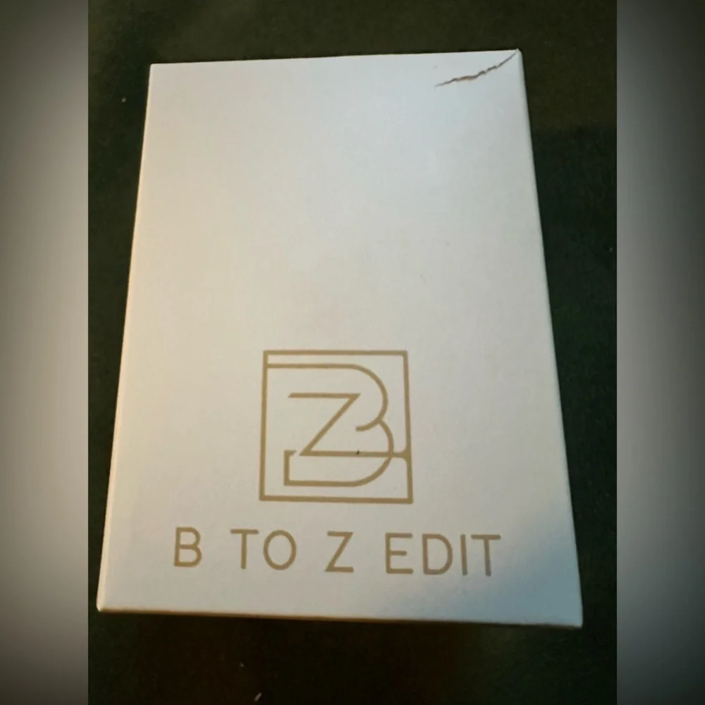 B to Z Edit brand new